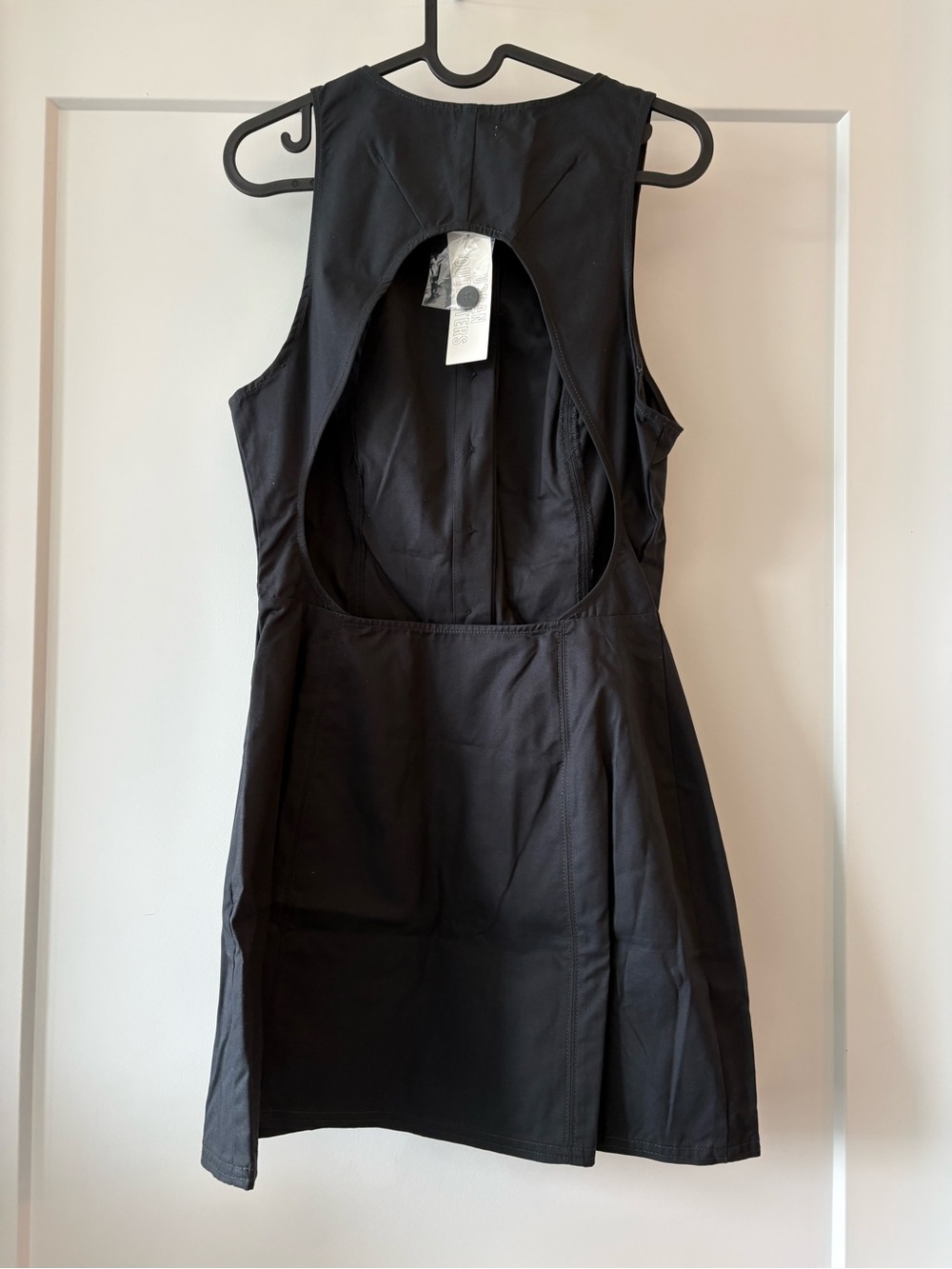 Urban Outfitters Black Button-Front Mini Dress - Picture 2 of 2